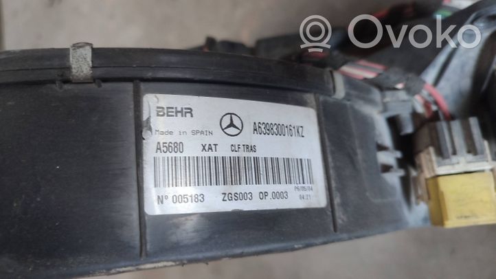 Mercedes-Benz Vito Viano W639 Bloc de chauffage complet A6398300161
