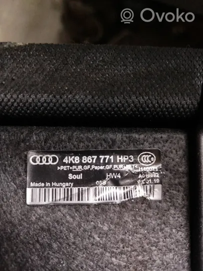 Audi A7 S7 4K8 Grilles/couvercle de haut-parleur arrière 4K8867771