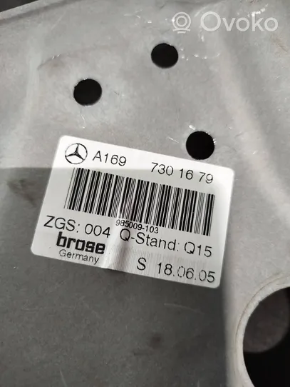 Mercedes-Benz B W245 Mécanisme lève-vitre de porte arrière avec moteur A1697301679