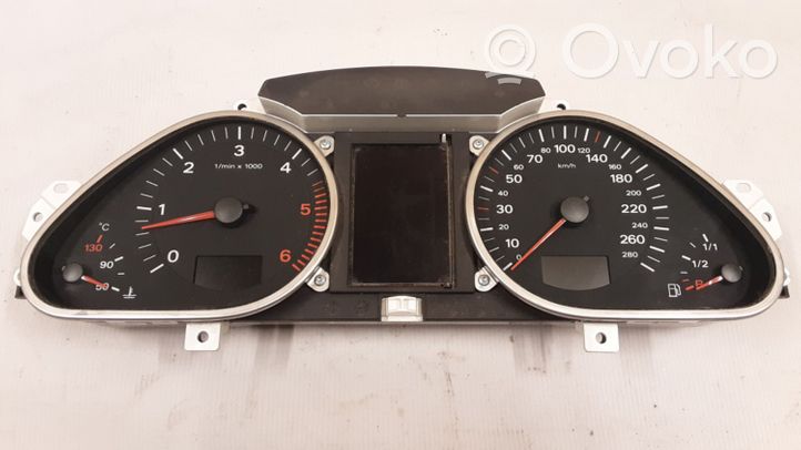 Audi A6 S6 C6 4F Compteur de vitesse tableau de bord 4F0920901C