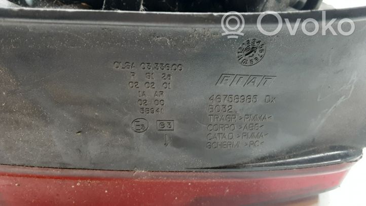 Fiat Punto (188) Galinis žibintas kėbule 46758985