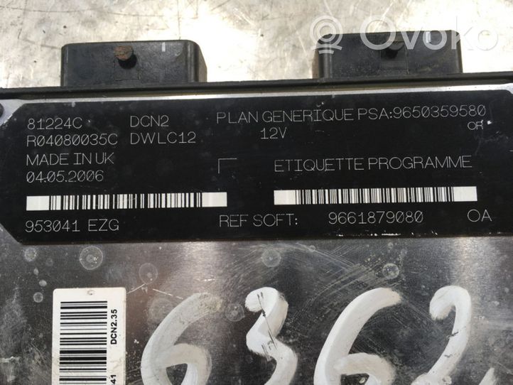 Citroen Berlingo Durų elektronikos valdymo blokas 81224C