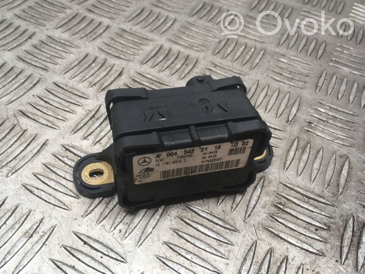 Mercedes-Benz S W221 ESP Drehratensensor Querbeschleunigungssensor A0045422118