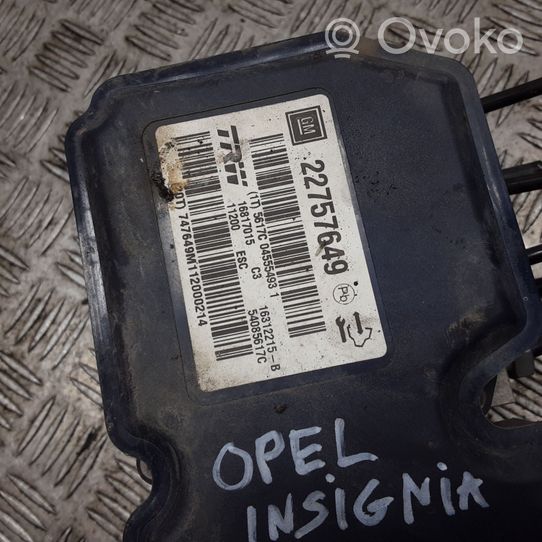 Opel Insignia A Pompa ABS 22757649