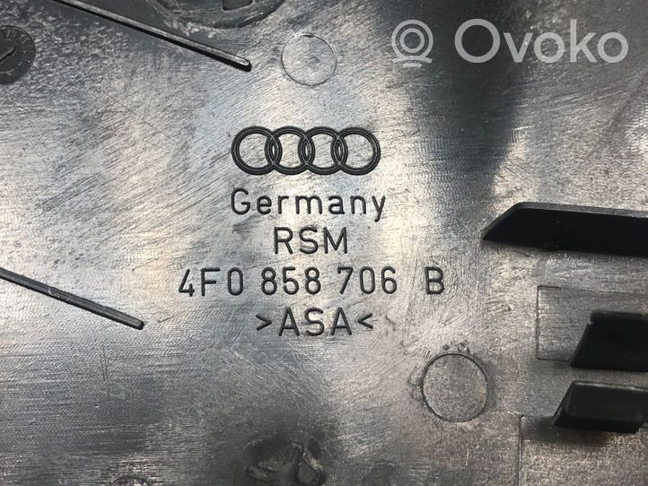 Audi A6 S6 C6 4F Kita priekinių durų apdailos detalė 4F0858706