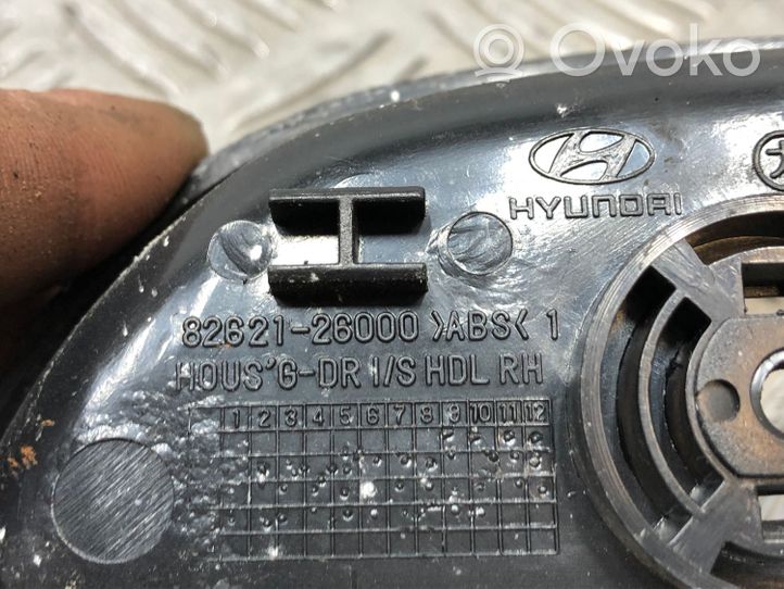 Hyundai Santa Fe Enjoliveurs poignée intérieure de porte avant 8262126000