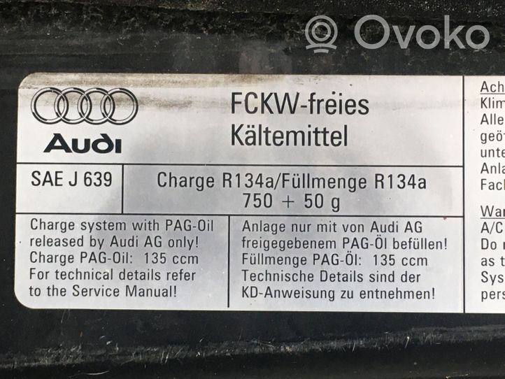 Audi A3 S3 8L Dangtis variklio (kapotas) SAEJ639
