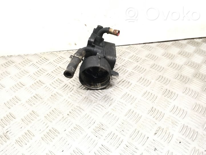 Citroen C8 Oil filter mounting bracket 9656830180