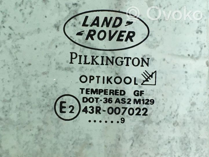 Land Rover Range Rover P38A Fenêtre latérale vitre arrière E243R007022