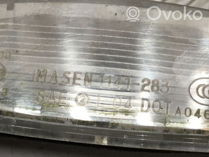 Mitsubishi Lancer X Lampa oświetlenia tylnej tablicy rejestracyjnej E130653