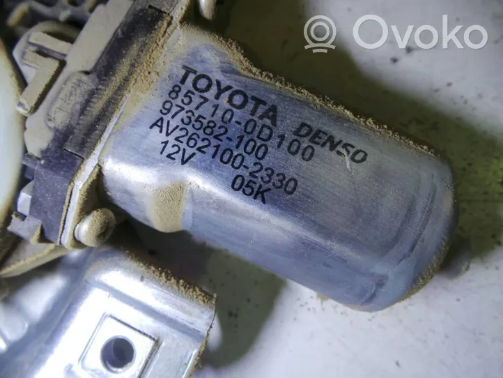 Toyota Yaris Lève-vitre électrique de porte avant 857100D100