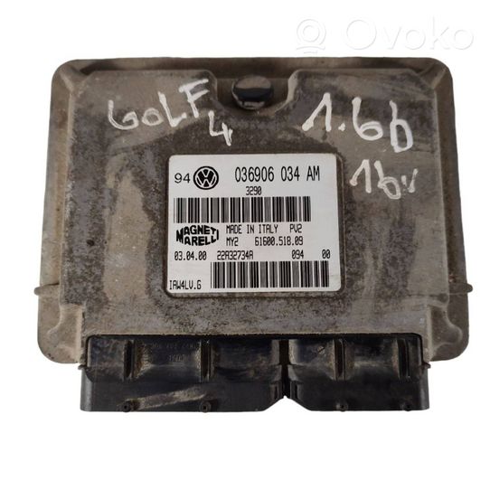 Volkswagen Golf IV Calculateur moteur ECU 036906034AM