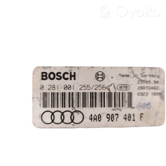 Audi A6 S6 C4 4A Moottorin ohjainlaite/moduuli 4A0907401F