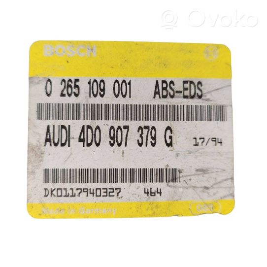 Audi A6 S6 C4 4A ABS-ohjainlaite/moduuli 4D0907379G