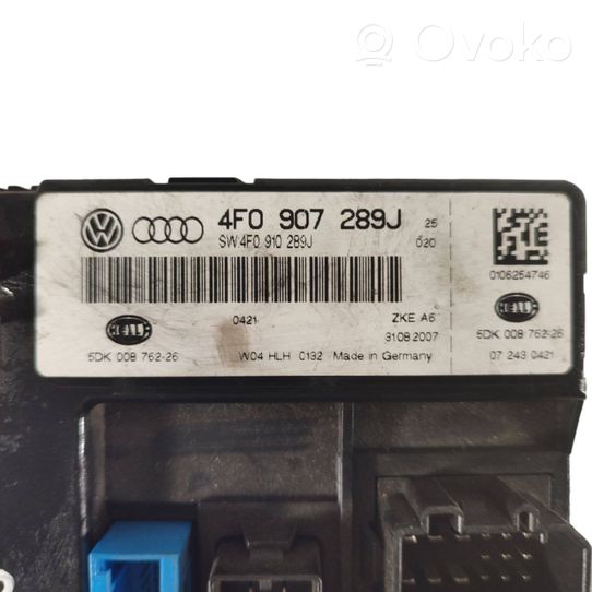 Audi A6 S6 C6 4F Mukavuusmoduuli 4F0907289J