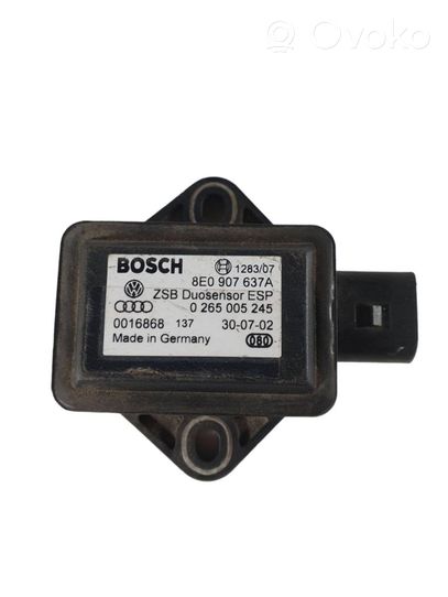 Audi A6 S6 C5 4B Sensore di imbardata accelerazione ESP 8E0907637A