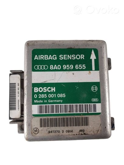 Audi 80 90 S2 B4 Oro pagalvių valdymo blokas 8A0959655