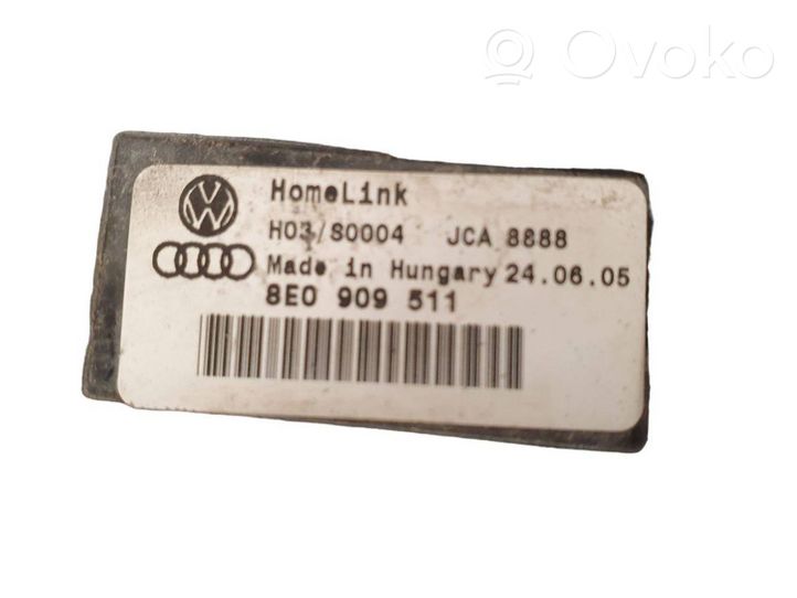 Audi A6 S6 C6 4F Muut ohjainlaitteet/moduulit 8E0909511