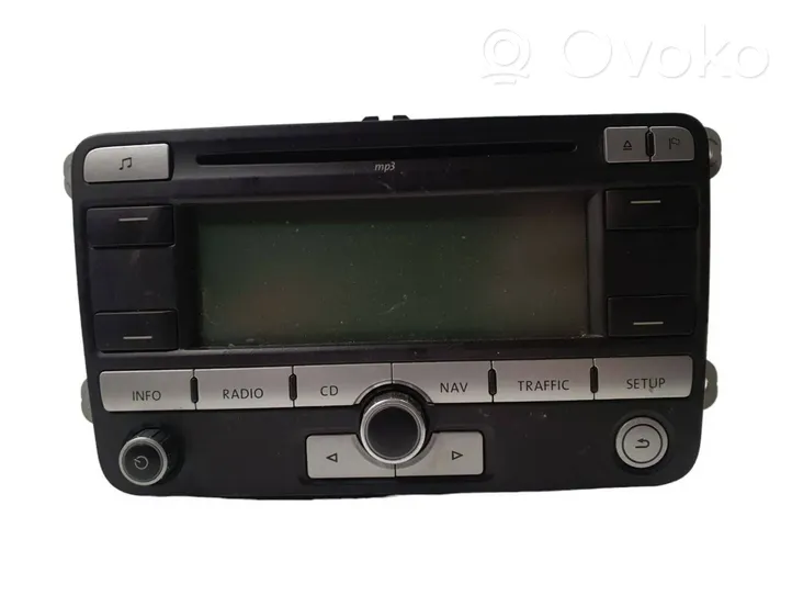 Volkswagen Cross Touran I Panel / Radioodtwarzacz CD/DVD/GPS 1K0035191D