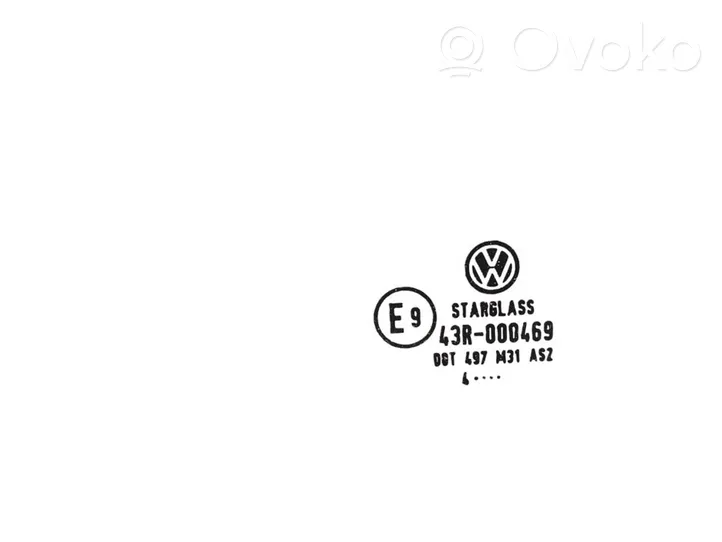 Volkswagen Golf V Finestrino/vetro lato centrale 43R000469