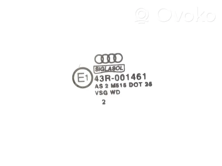 Audi A6 S6 C5 4B Vitre de fenêtre porte arrière 43R001461