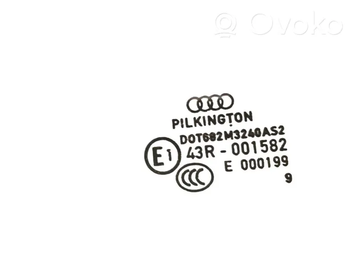 Audi A4 S4 B8 8K Takaoven ikkunalasi 43R001582