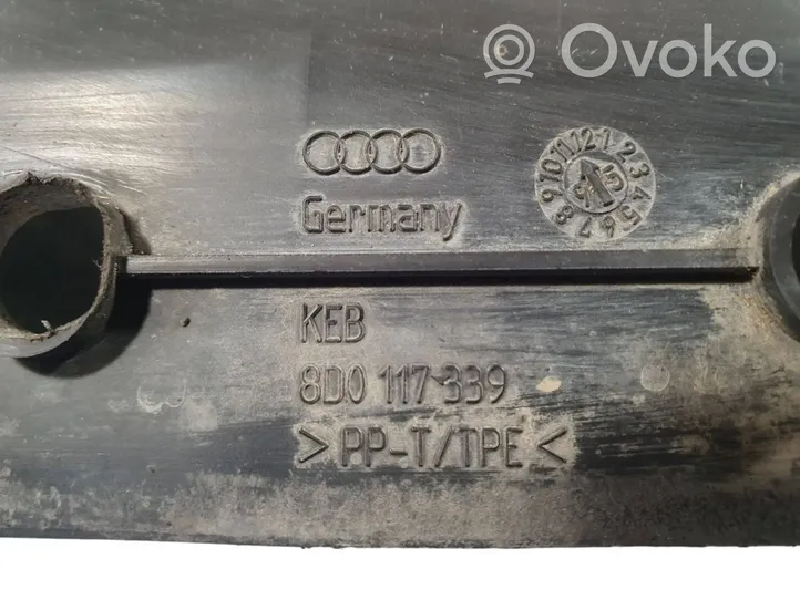 Audi A4 S4 B5 8D Ohjaamon sisäilman ilmakanava 8D0117339