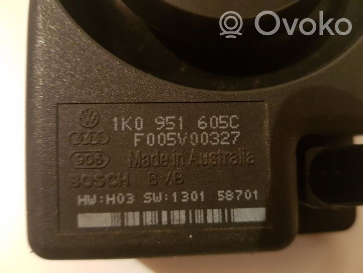 Audi A6 S6 C6 4F Alarm system siren F005V00327