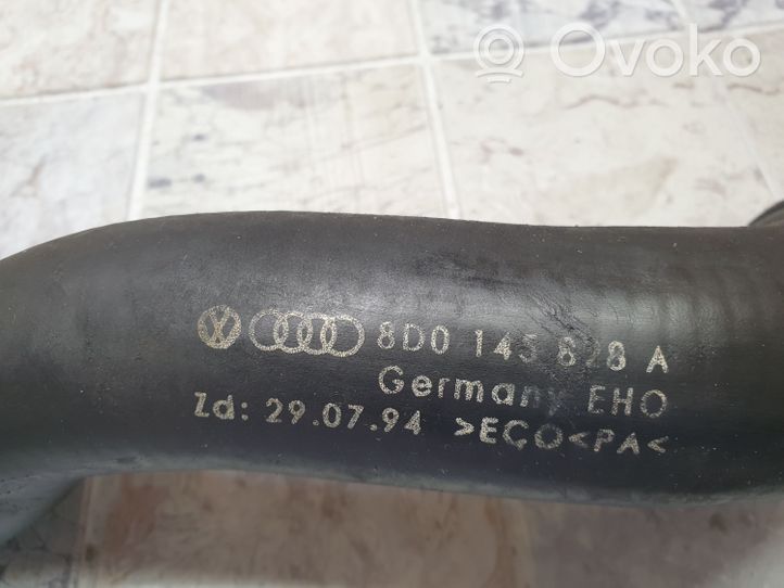 Volkswagen PASSAT B5 Tube d'admission de tuyau de refroidisseur intermédiaire 8D0145828A