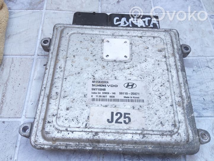 Hyundai Sonata Sterownik / Moduł ECU 3911025071