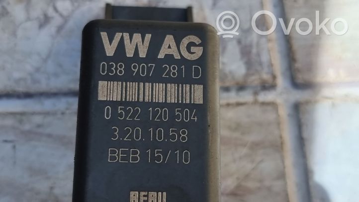 Volkswagen Tiguan Przekaźnik / Modul układu ogrzewania wstępnego 038907281D