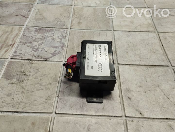 Audi A6 Allroad C5 Alarm control unit/module 4B0951173