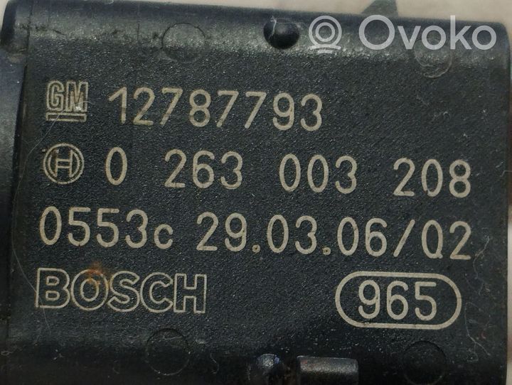 Opel Astra H Capteur de stationnement PDC 12787793