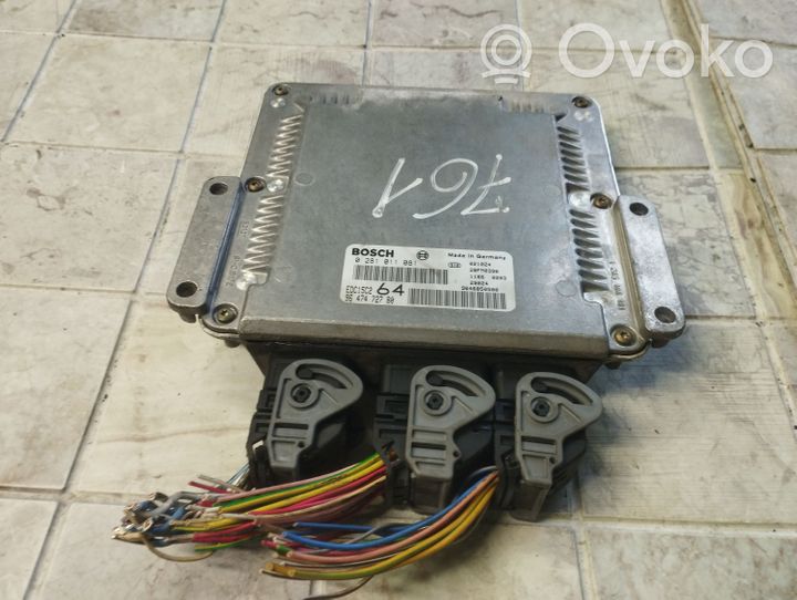 Peugeot 307 Dzinēja vadības bloks 9647472780