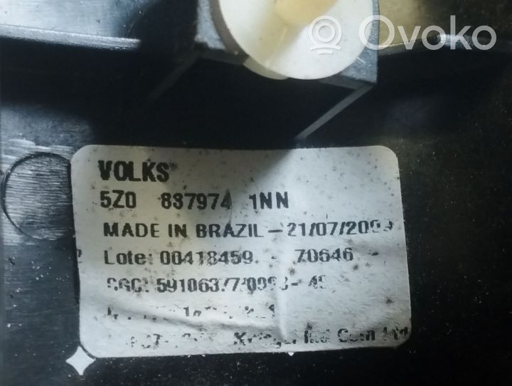 Volkswagen Fox Copertura in plastica per specchietti retrovisori esterni 5Z0837974