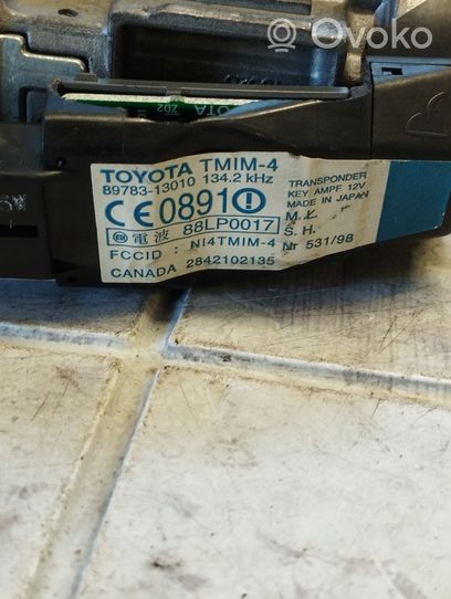 Toyota Corolla Verso E121 Virtalukko 8978313010