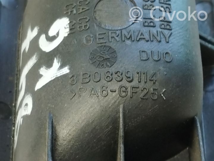 Volkswagen PASSAT B5.5 Klamka wewnętrzna drzwi tylnych 3B0839114