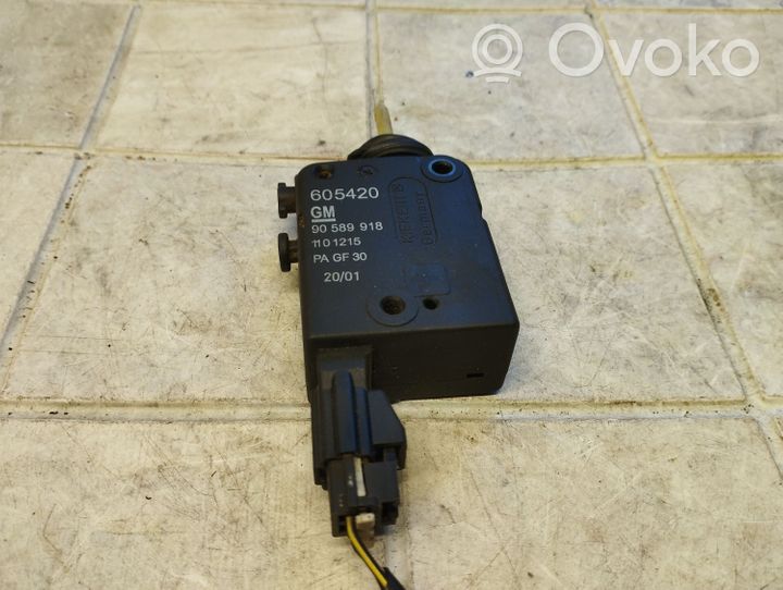 Opel Zafira A Fuel tank cap lock motor 90589918