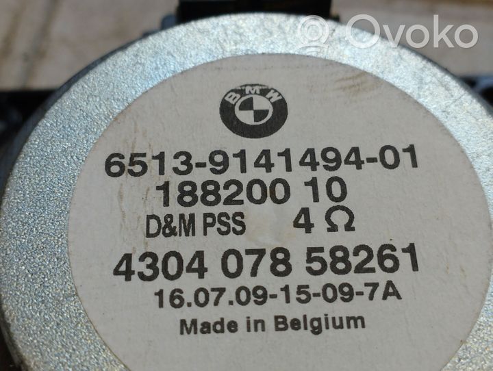 BMW 1 E81 E87 Etuoven diskanttikaiutin 6513914149401