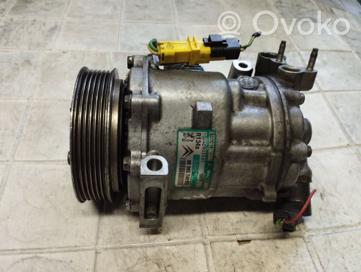 Citroen C5 Ilmastointilaitteen kompressorin pumppu (A/C) 9656574080