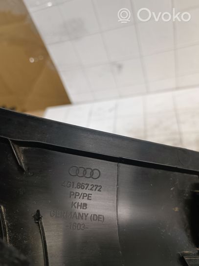 Audi A6 S6 C7 4G Etuoven kynnyksen suojalista 4G1867272