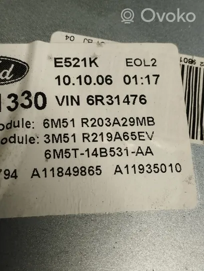 Ford C-MAX I Elektryczny podnośnik szyby drzwi przednich 6M51R203A29MB