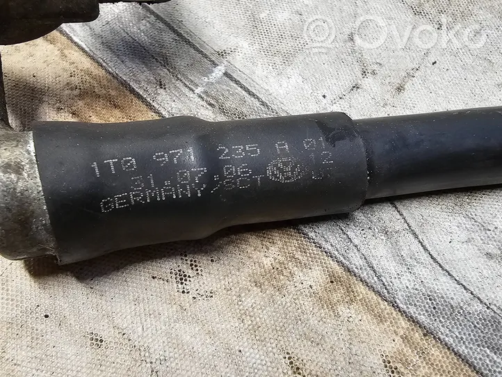 Volkswagen PASSAT B6 Câble négatif masse batterie 1T0971235A