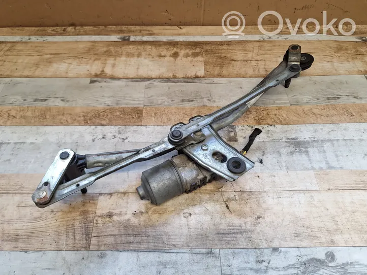 Opel Astra H Front wiper linkage and motor 0390241538