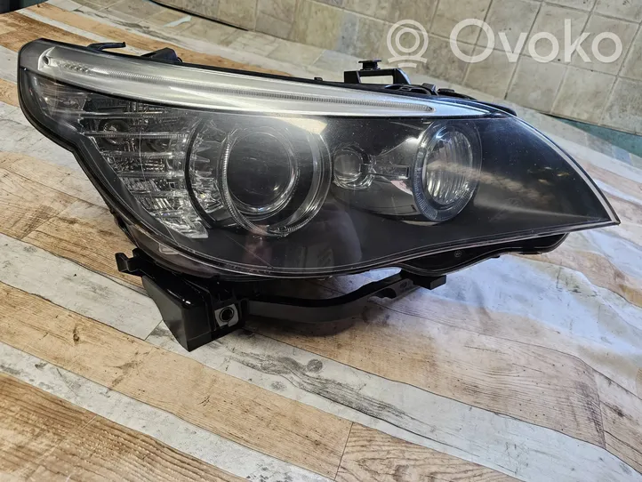 BMW 5 E60 E61 Передняя фара 1ZS16900902