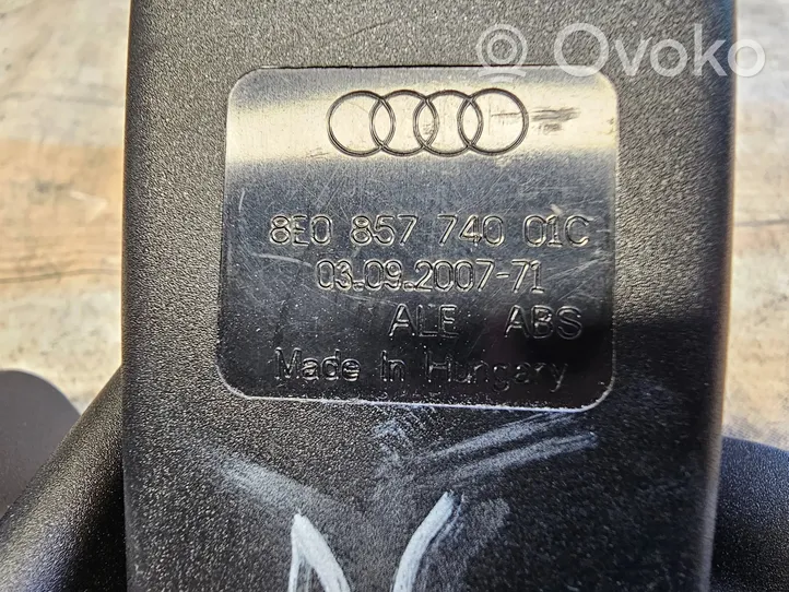 Audi A4 S4 B7 8E 8H Hebilla del cinturón de seguridad trasero 8E0857740