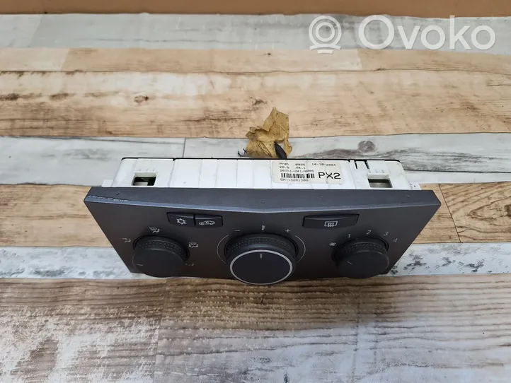 Opel Astra H Climate control unit 13201300