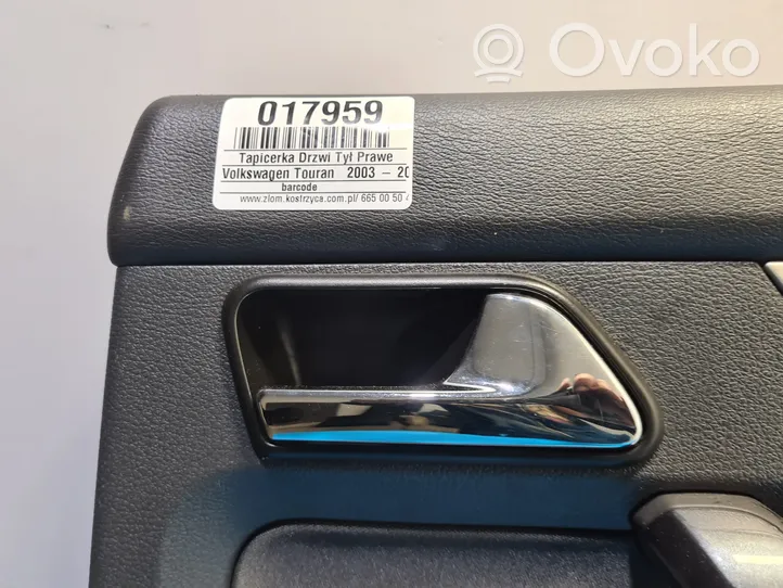 Volkswagen Touran I Boczki / Tapicerka drzwi / Komplet 1T0867212023