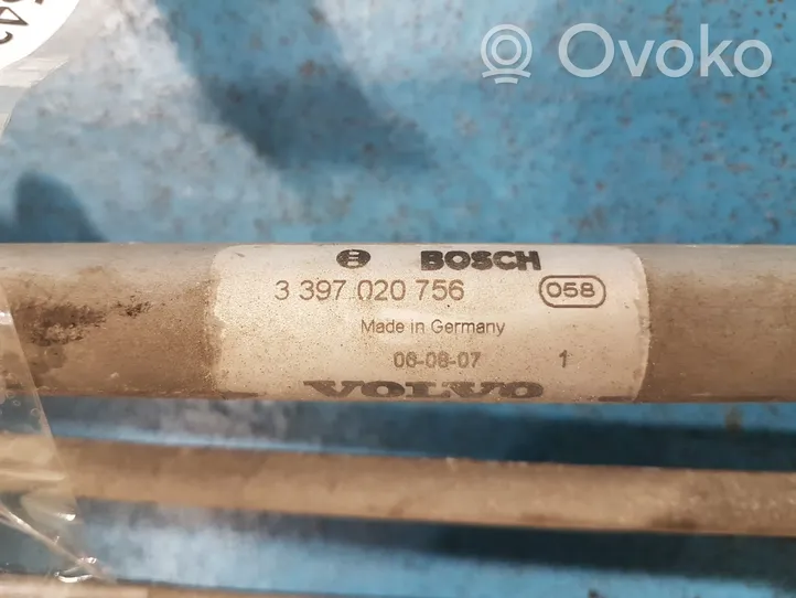 Volvo V50 Mechanizm i silniczek wycieraczek szyby przedniej / czołowej 0390241924