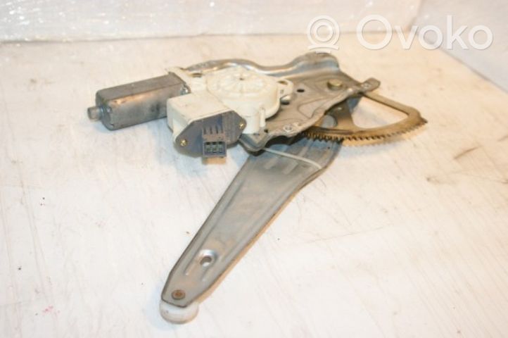 Toyota Avensis T250 Rear door window regulator with motor 6984005100